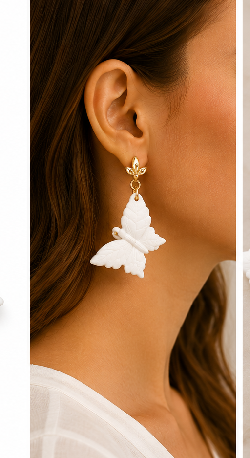 Butterfly Texture Earrings