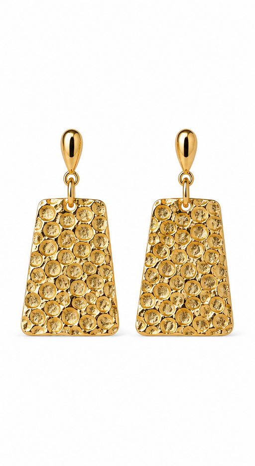 Gold Leaf Tote Earrings