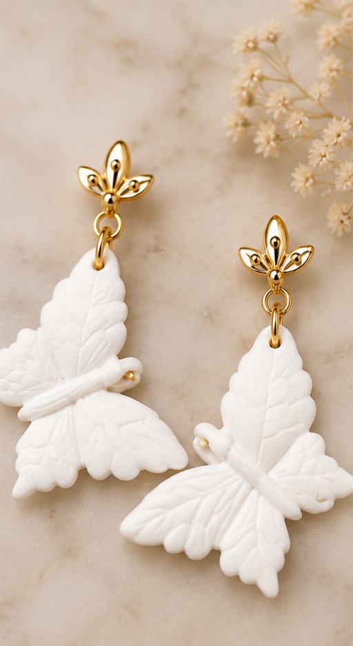 Butterfly Texture Earrings