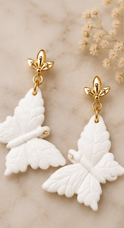 Butterfly Texture Earrings